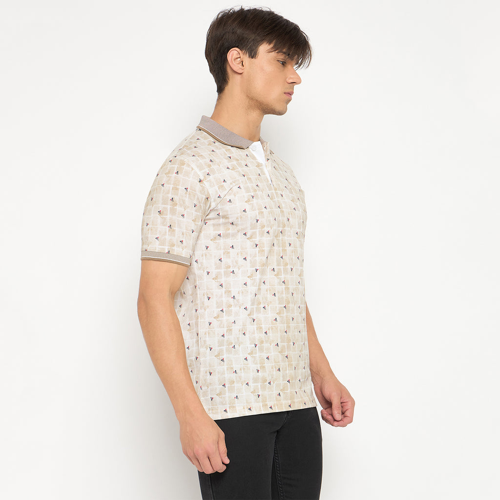 Duke Urban Men Half Sleeve Cotton T-shirt (LF7179)