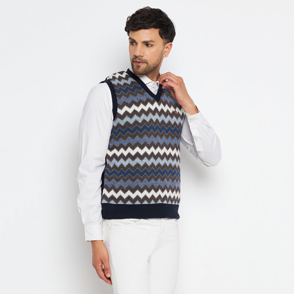 Duke Urban Men Sleeveless Reversible Sweater (SDS2036)