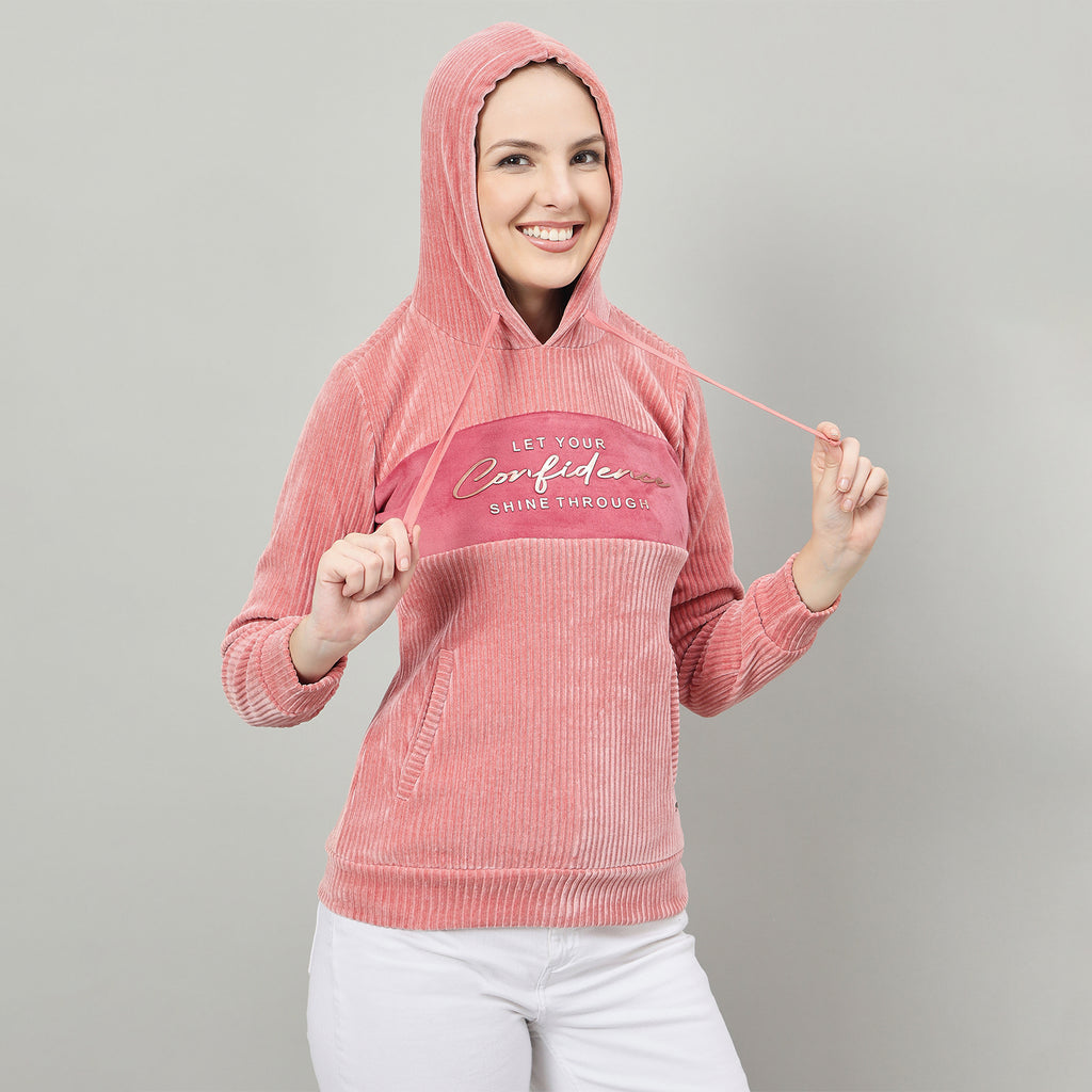 Duke Urban Women Hooded Regular Sweatshirt (LFX970)