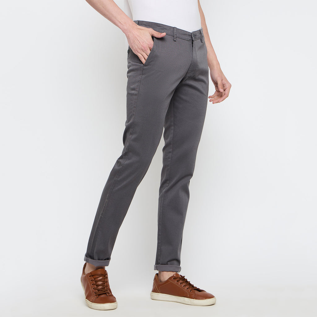Duke Urban Men Flatfront Narrowfit Trousers (SDT4623)