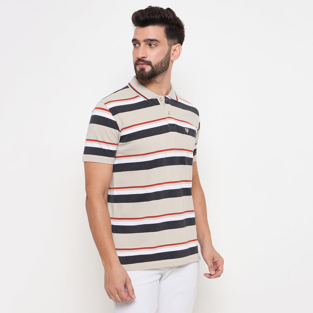 Duke Urban Men Half Sleeve Cotton Tshirt (LF7263)