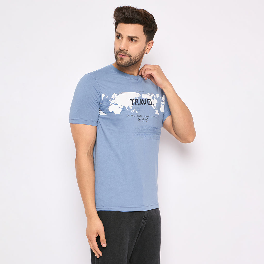 Duke Urban Men Half Sleeve Cotton T-shirt (ONLF291)