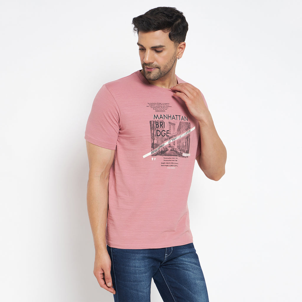 Duke Urban Men Half Sleeve Cotton T-shirt (MLF7087)