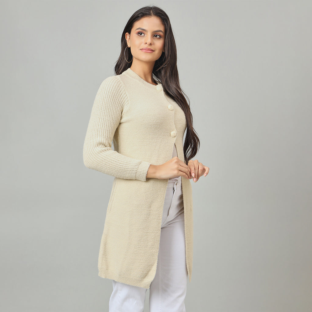 Duke Urban Women Long Coat Regular Sweater (SDS1307)