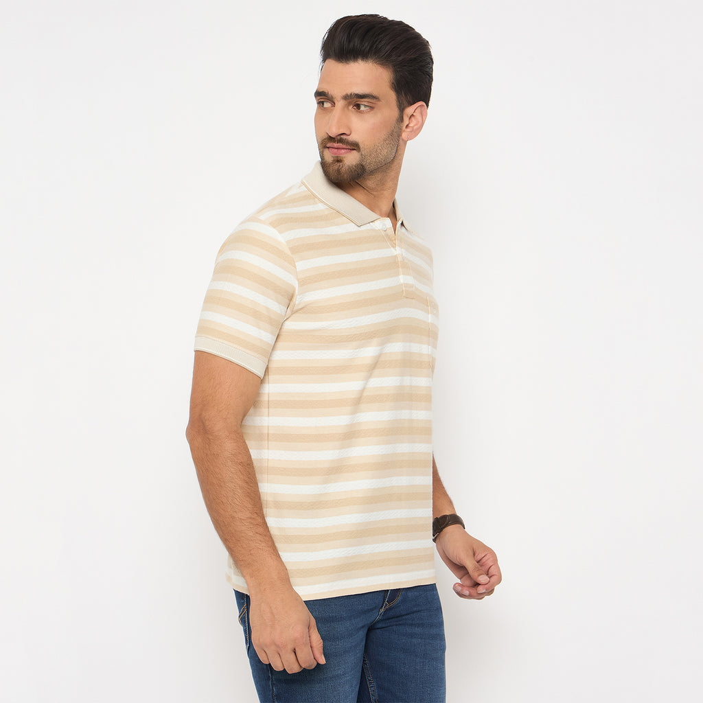 Duke Urban Men Half Sleeve Cotton Tshirt (LF7348)
