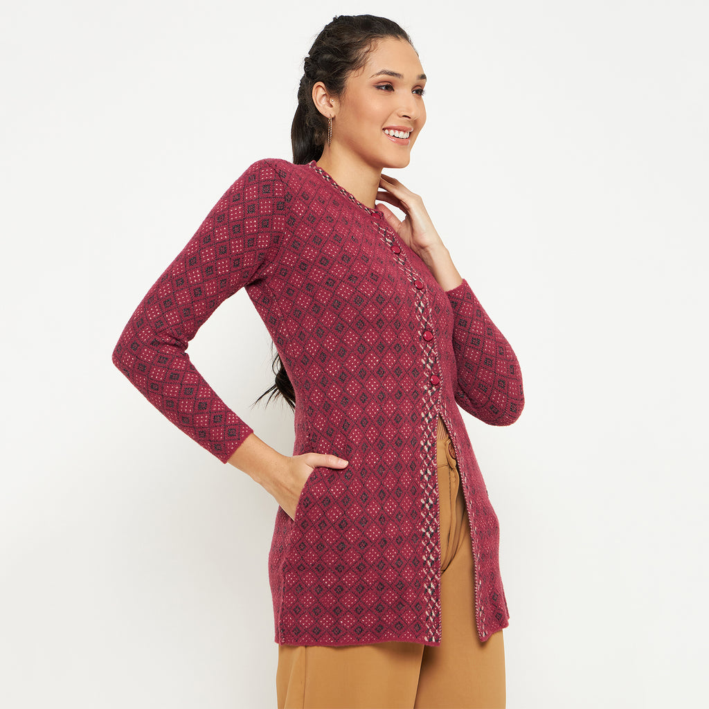 Duke Urban Women Full Sleeve Cardigan (SDS1215)