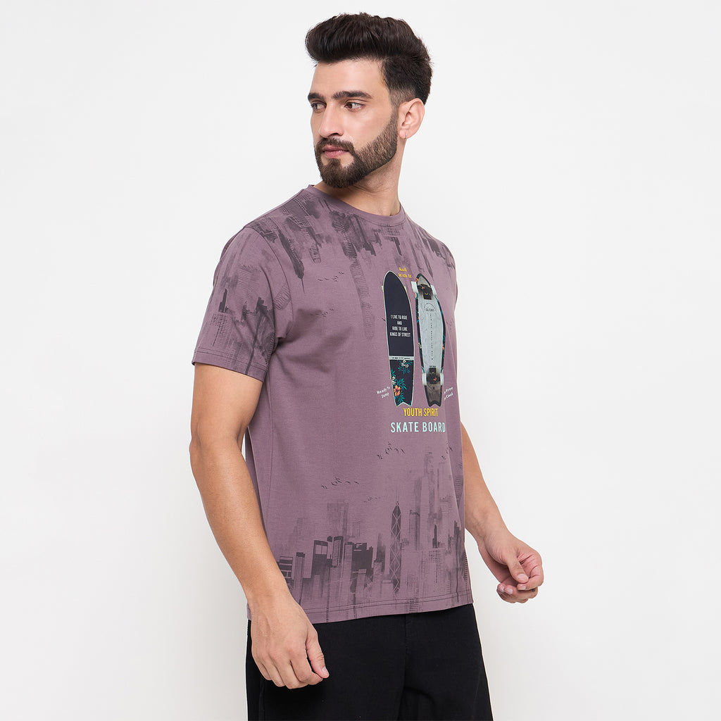 Duke Urban Men Half Sleeve Cotton Tshirt (LF7226)