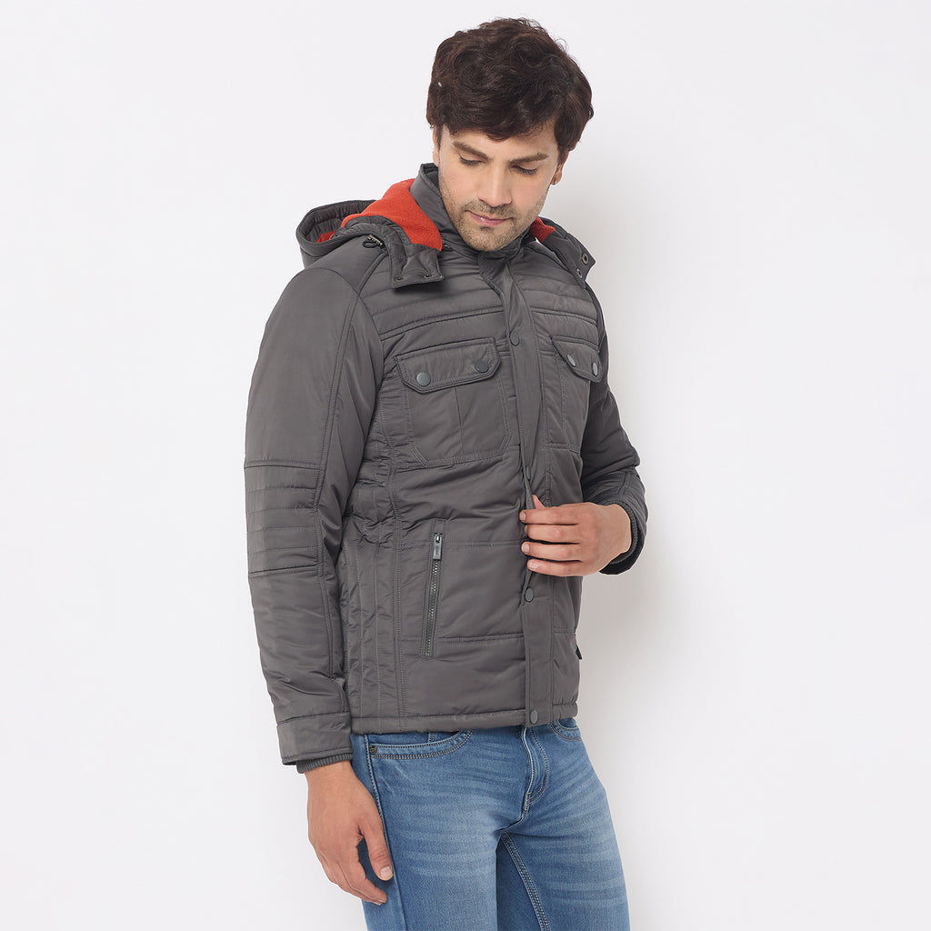 Duke Urban Men Full Sleeve Bomber Jacket (SDZ3117)