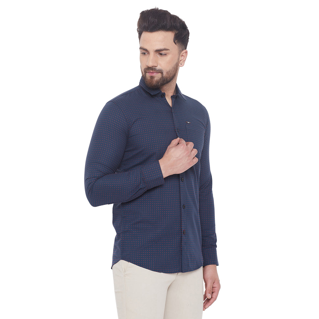 Duke Urban Men Full Sleeve Cotton Shirt (SDO8738)