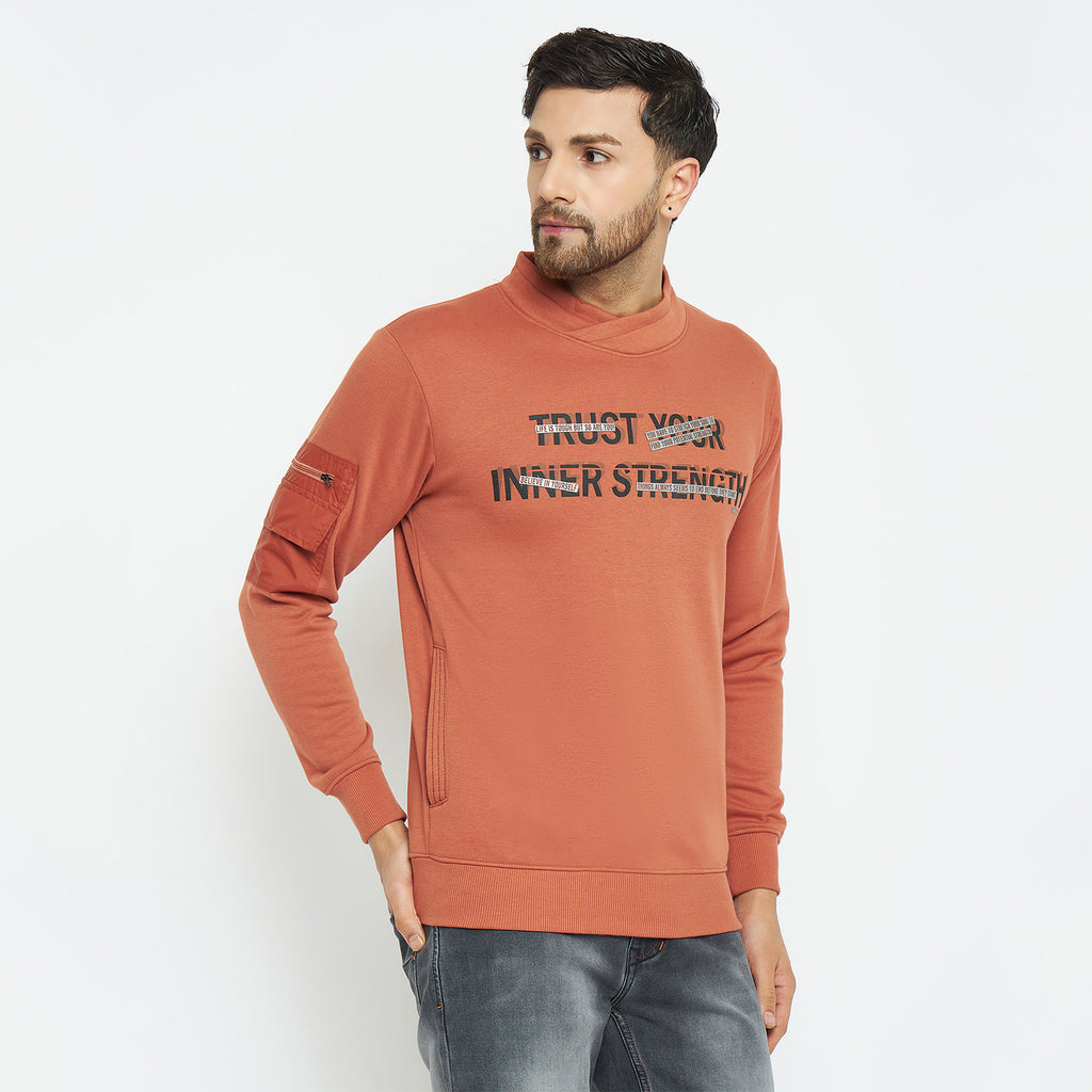 Duke Urban Men Cowl Neck Sweatshirt (LF6289)