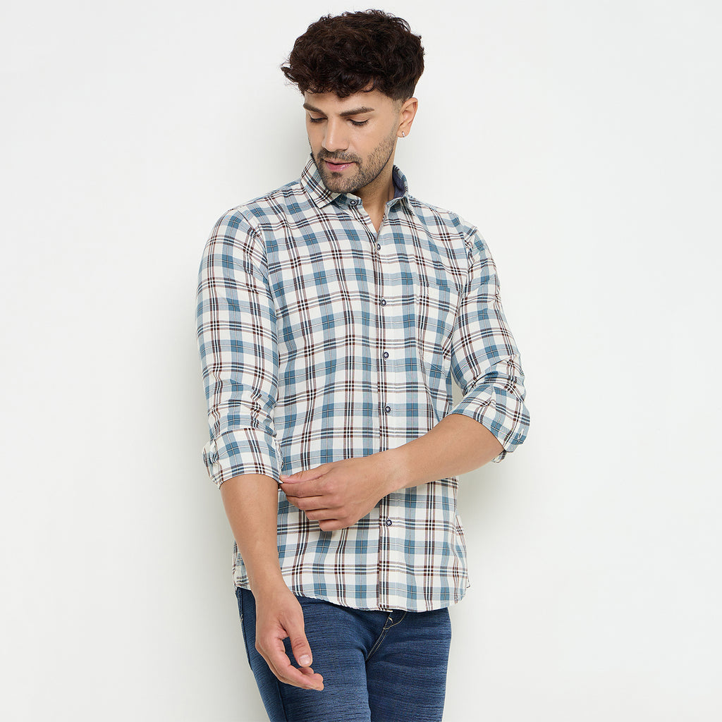 Duke Urban Men Full Sleeve Cotton Shirt (SDO8CKH)