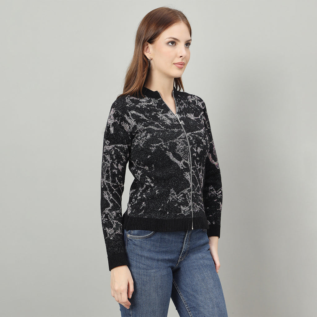 Duke Urban Women Full Zip Sweater (SDS1371)