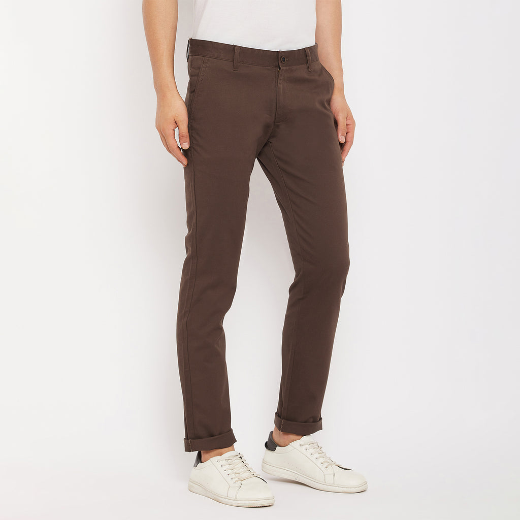 Duke Urban Men Slim Fit Cotton Trousers (SDT4514)