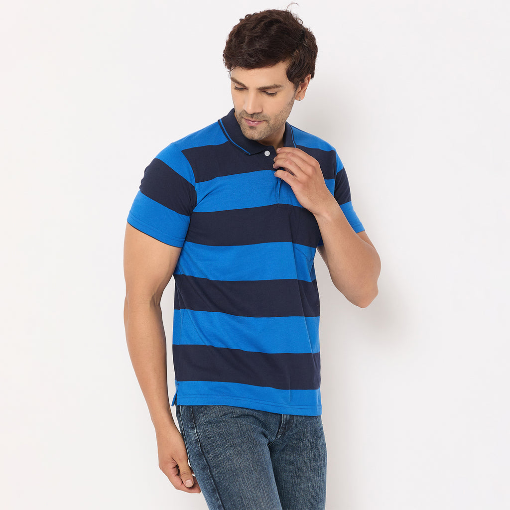 Duke Urban Men Half Sleeve Cotton Tshirt (MLF1148)