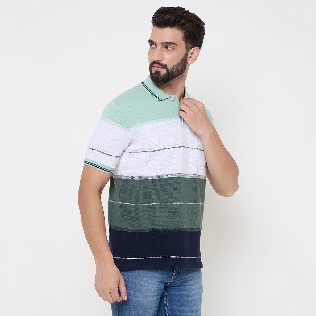 Duke Urban Men Half Sleeve Cotton Tshirt (LF7196)