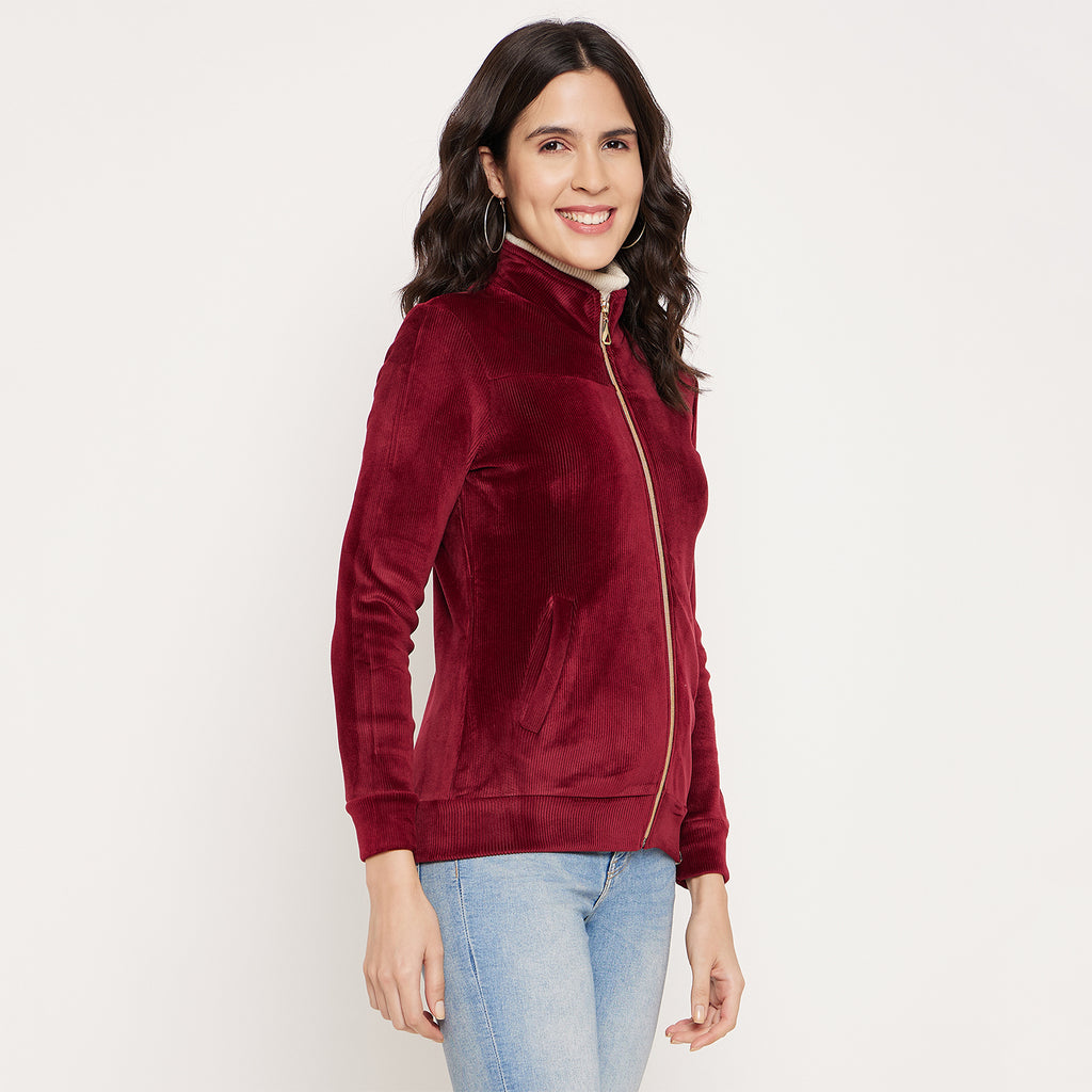 Duke Urban Women Zipper Sweatshirt (LFX923)