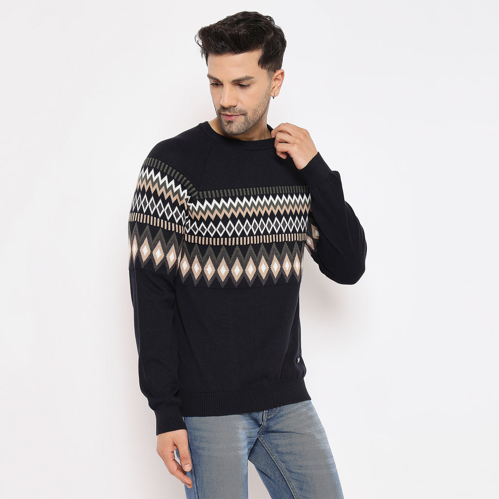 Duke Urban Men Full Sleeve Round Neck Pullover (SDS2186)