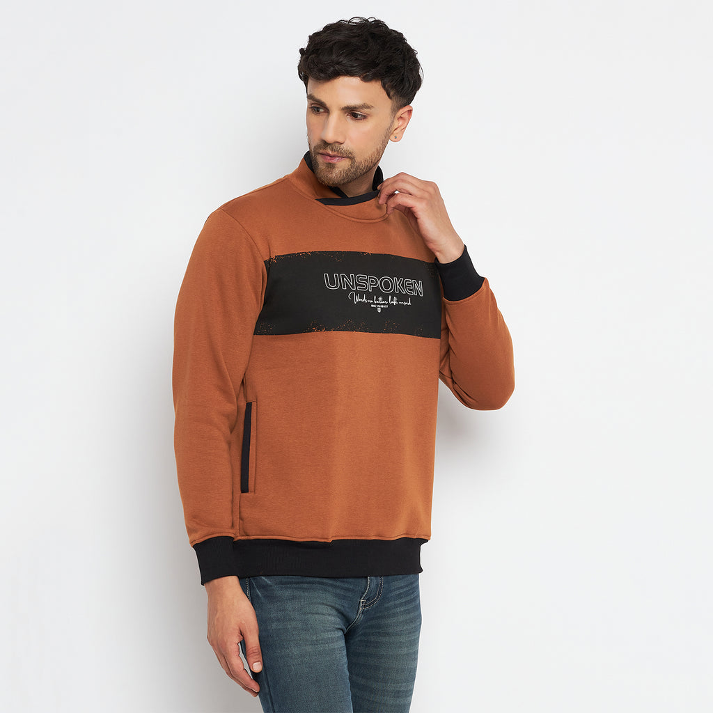 Duke Urban Men Cowl Neck Sweatshirt (LF6215)