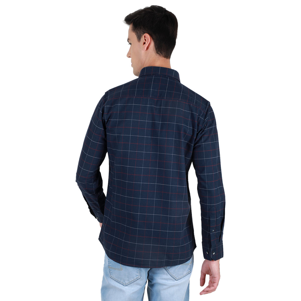 Duke Urban Men Full Sleeve Cotton Shirt (SDO8CKOD)