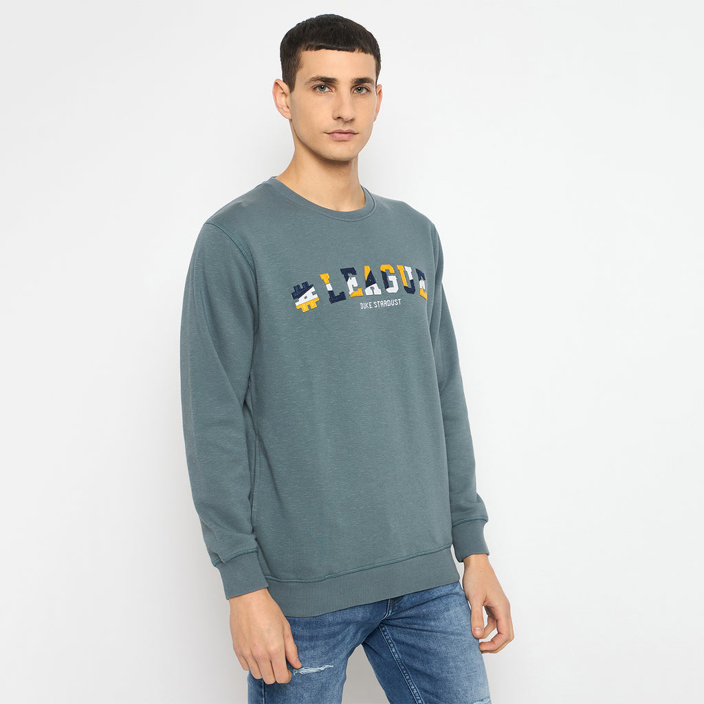 Duke Urban Men Full Sleeve Round Neck Sweatshirt (LF6227)