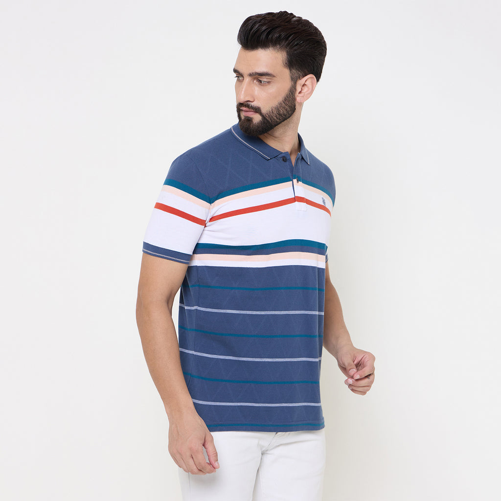 Duke Urban Men Half Sleeve Cotton T-shirt (LF7183)