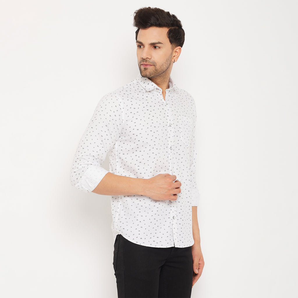 Duke Stardust Men Full Sleeve  Cotton Shirt (SDO5PRS)