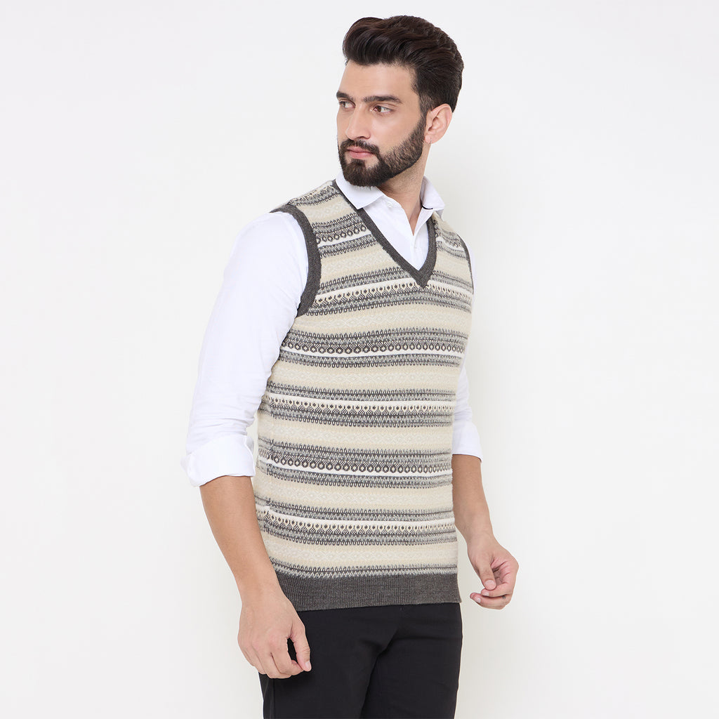 Duke Urban Men V Neck Reversible Sweater (SDS2287)