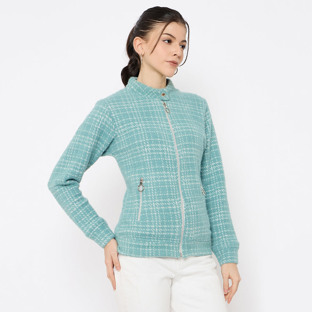 Duke Urban Women Full Sleeve Zipper Sweatshirt (LFX863)