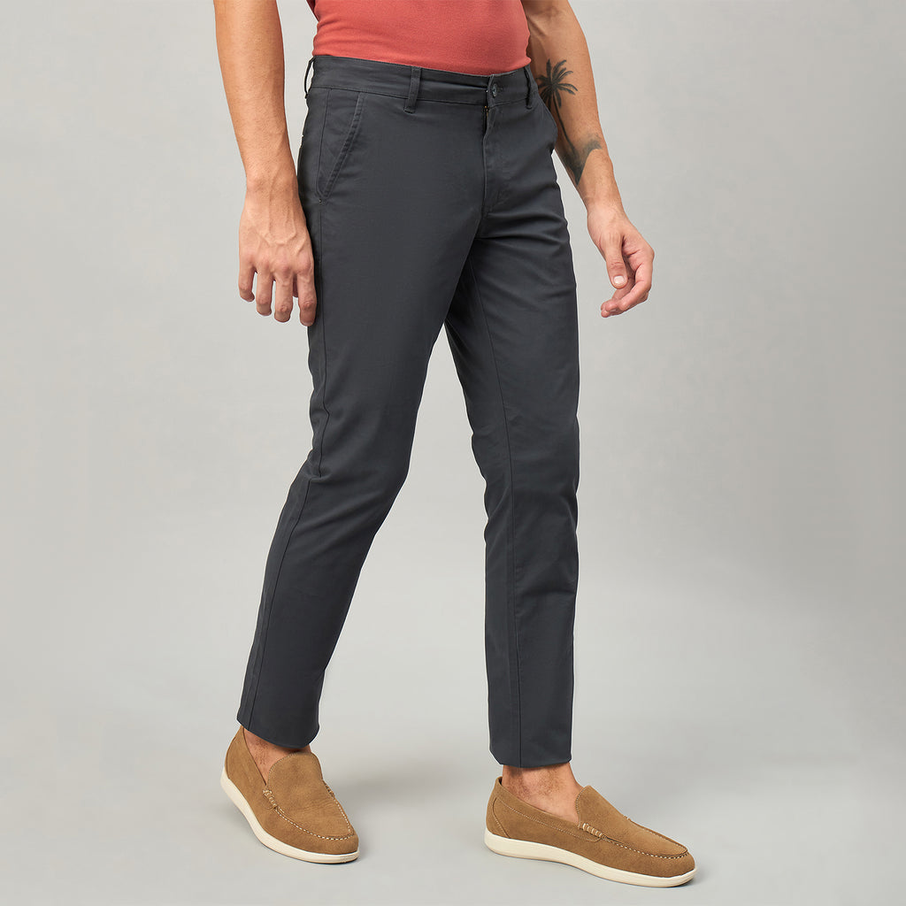 Duke Urban Men Flatfront Narrowfit Trouser (SDT4576Q)