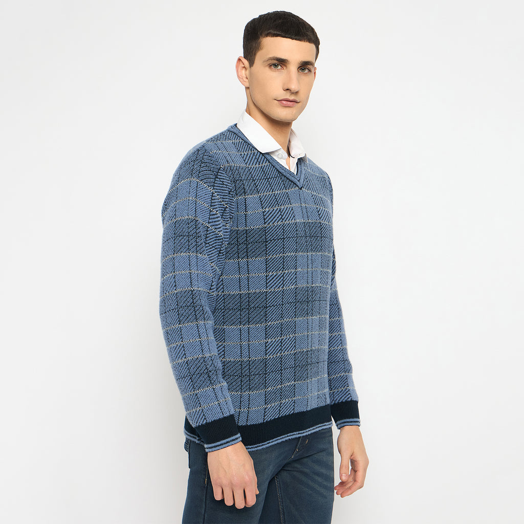 Duke Urban Men Full Sleeve V-Neck Sweater (SDS2126)