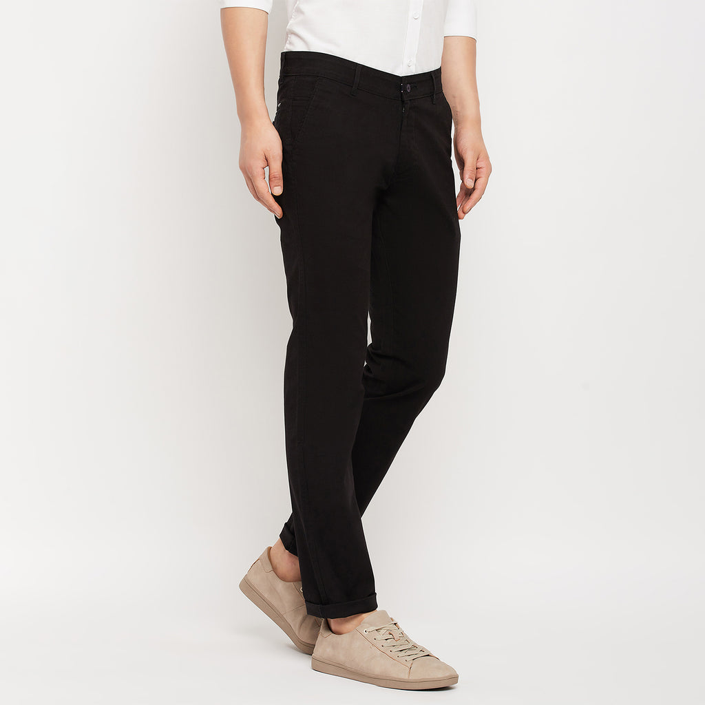 Duke Urban Men Slim Fit Cotton Trousers (SDT4580)