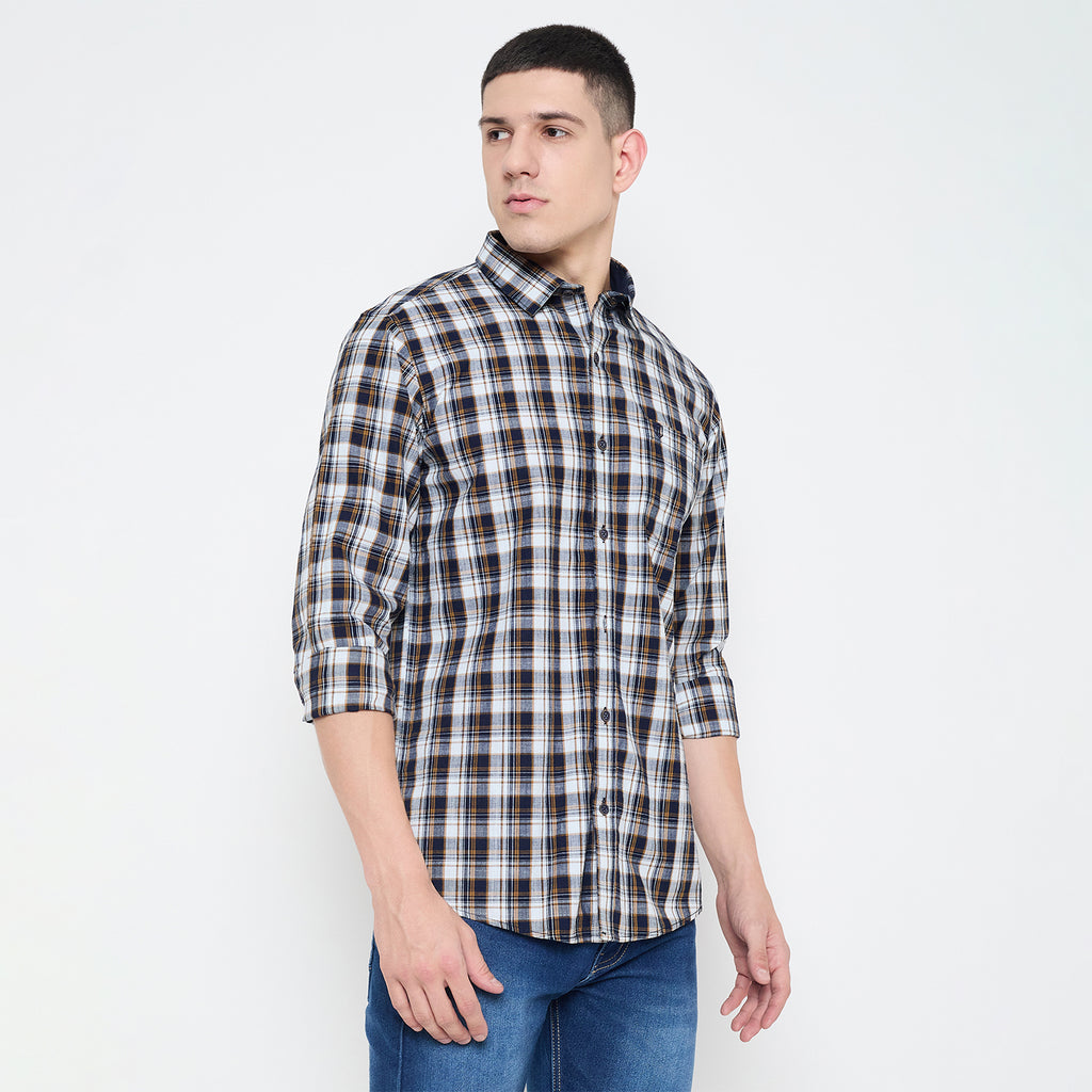 Duke Urban Men Full Sleeve Cotton Shirt (SDO7CKE)