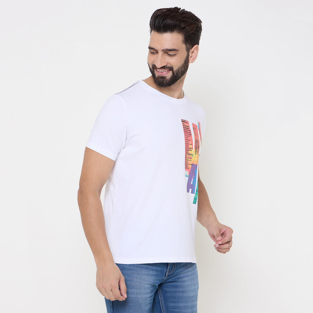 Duke Urban Men Half Sleeve Cotton Tshirt (LF7165)