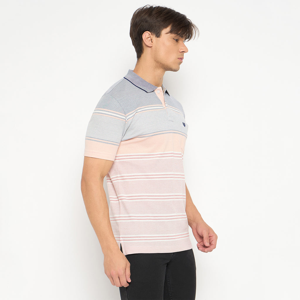 Duke Urban Men Half Sleeve Cotton T-shirt (LF7305)