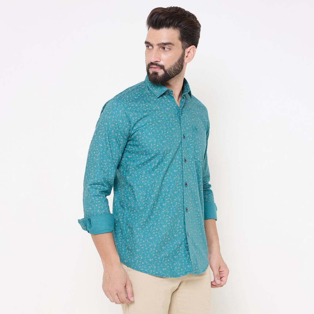Duke Urban Men Full Sleeve Cotton Shirt (SDO5PRTG)