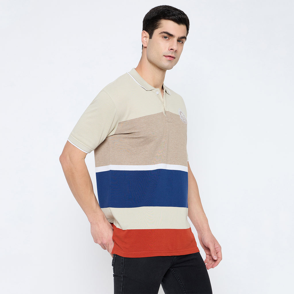 Duke Urban Men Half Sleeve Cotton T-shirt (LF7207)