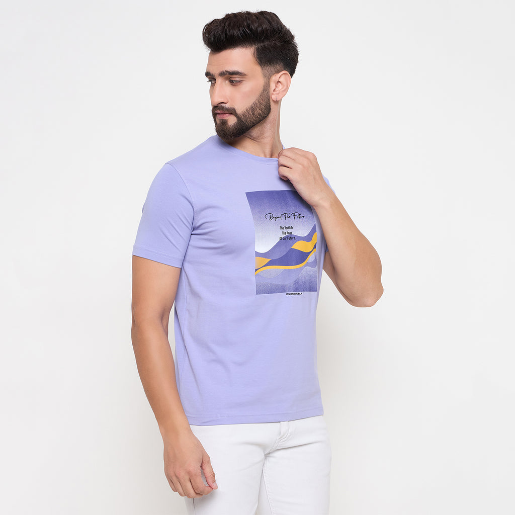 Duke Urban Men Half Sleeve Cotton Tshirt (MLF7289)