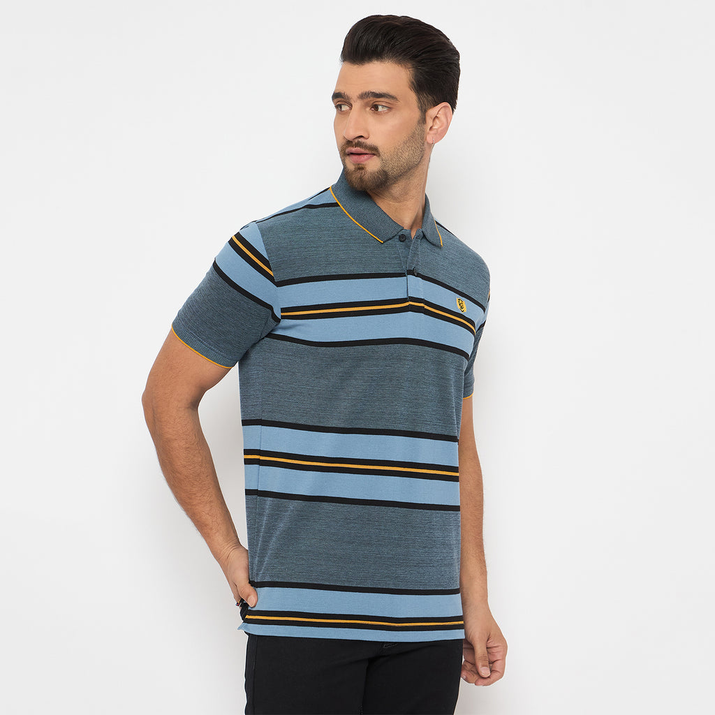 Duke Urban Men Half Sleeve Cotton Tshirt (LF7353)