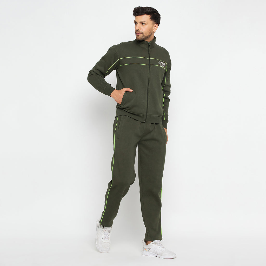Duke Urban Men Zipper Regular Track Suit (LF3717)
