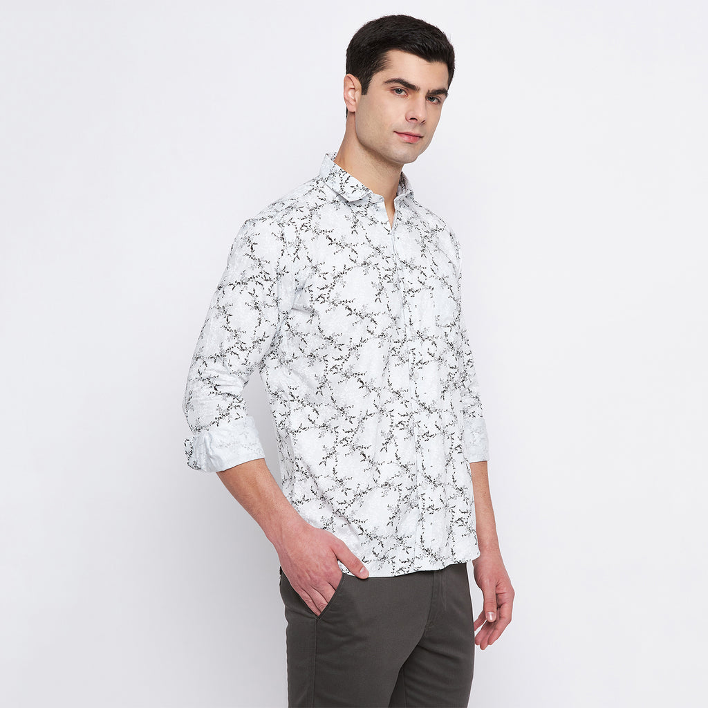 Duke Urban Men Full Sleeve Cotton Shirt (SDO8PRSP)