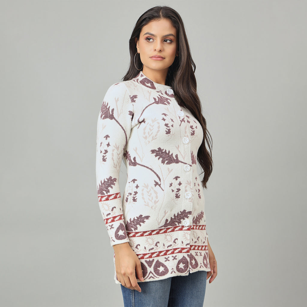 Duke Urban Women Long Coat Shortstyle Sweater (SDS1305)