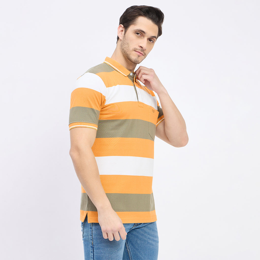 Duke Urban Men Half Sleeve Cotton T-shirt (LF7209)