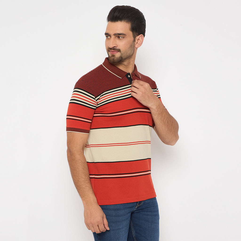 Duke Urban Men Half Sleeve Cotton Tshirt (LF7469)