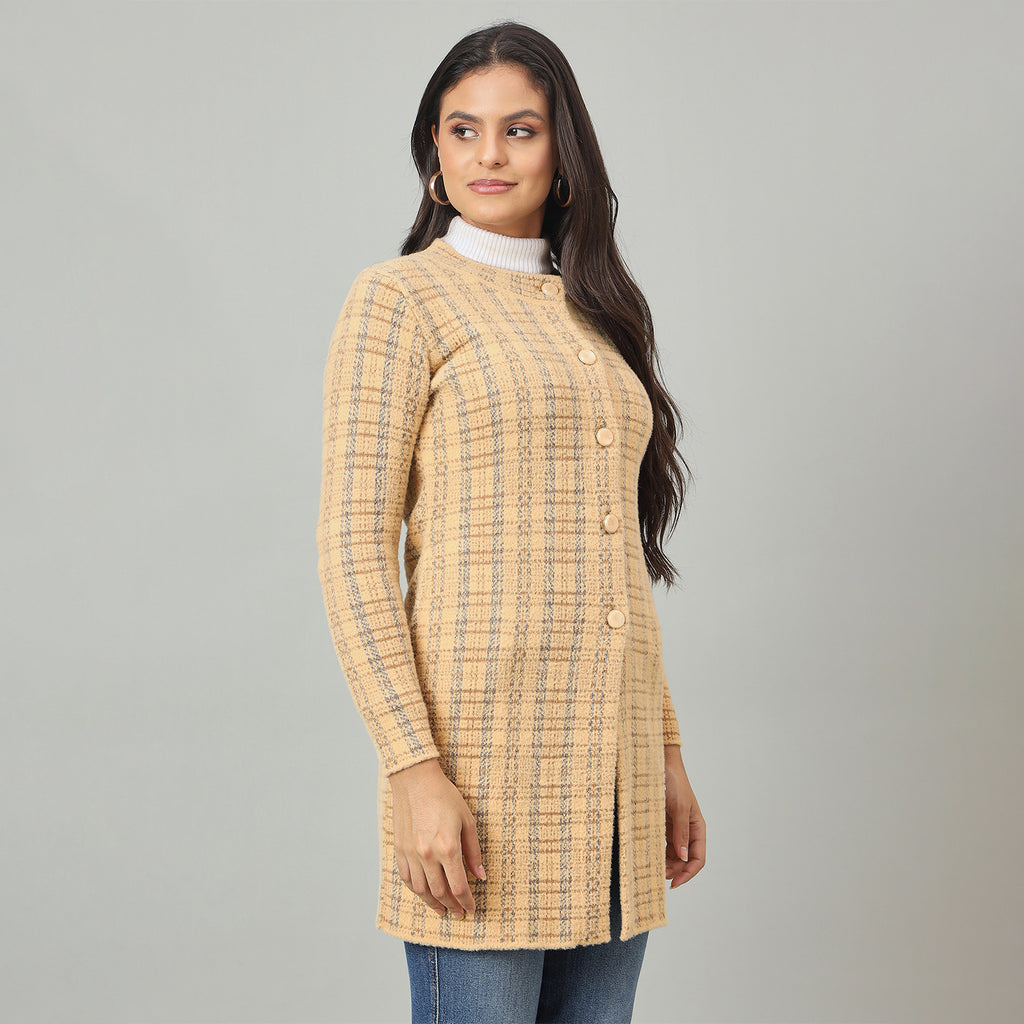 Duke Urban Women Long Coat Regular Sweater (SDS1316)