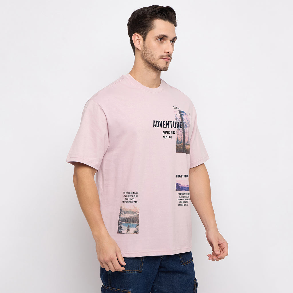 Duke Urban Men Half Sleeve Cotton T-shirt (LF7234)