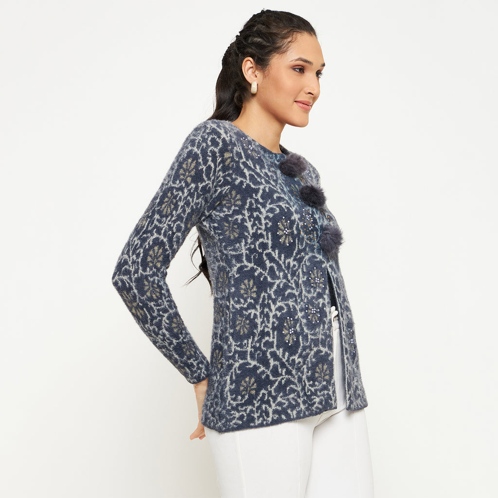 Duke Urban Women Full Sleeve Cardigan (SDS1182)