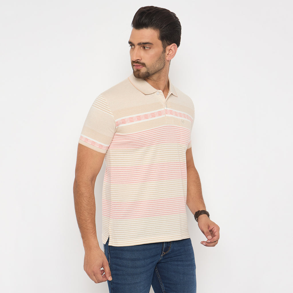 Duke Urban Men Half Sleeve Cotton Tshirt (LF7351)