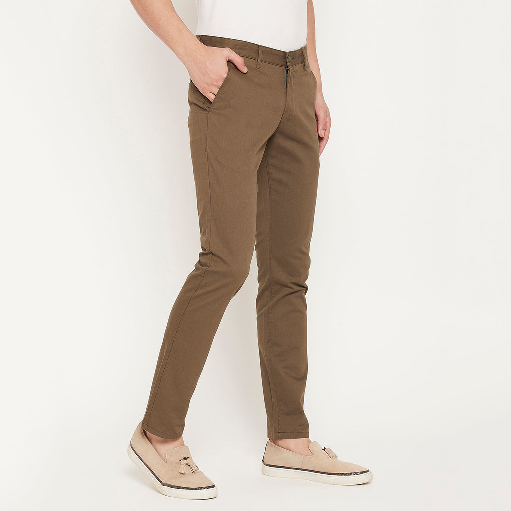 Duke Urban Men Slim Fit Cotton Trousers (SDT4566)