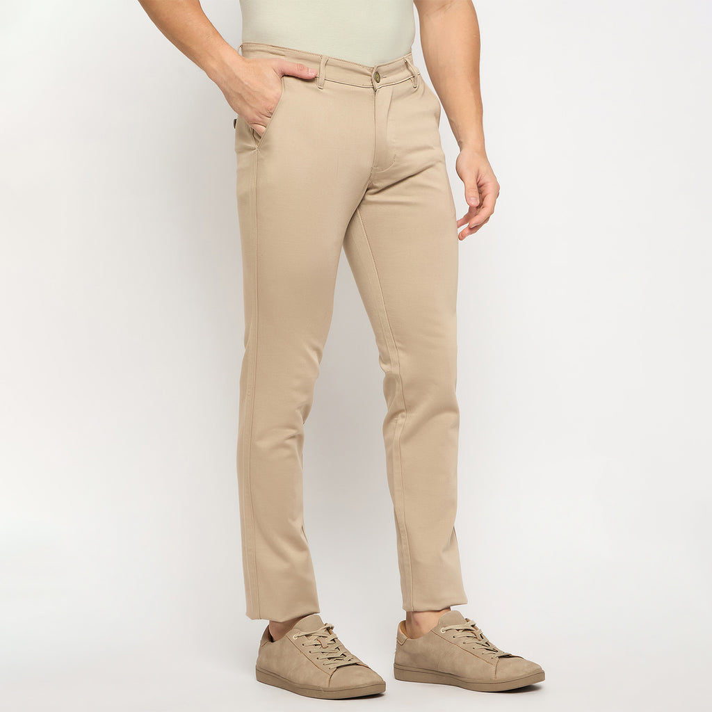 Duke Urban Men Flatfront Narrowfit Chinos Trousers (SDT4591)