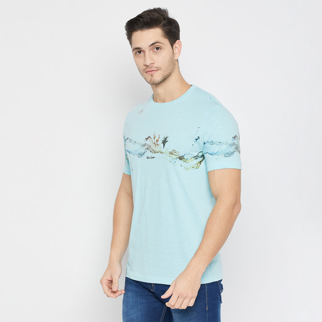 Duke Urban Men Half Sleeve Cotton T-shirt (LF7245)